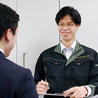 写真：打ち合わせ